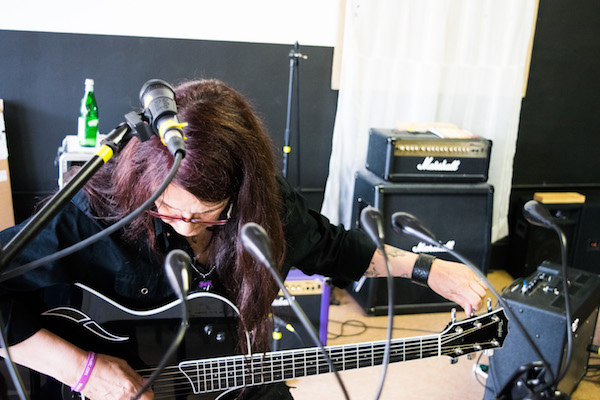 Ginette on Guitar