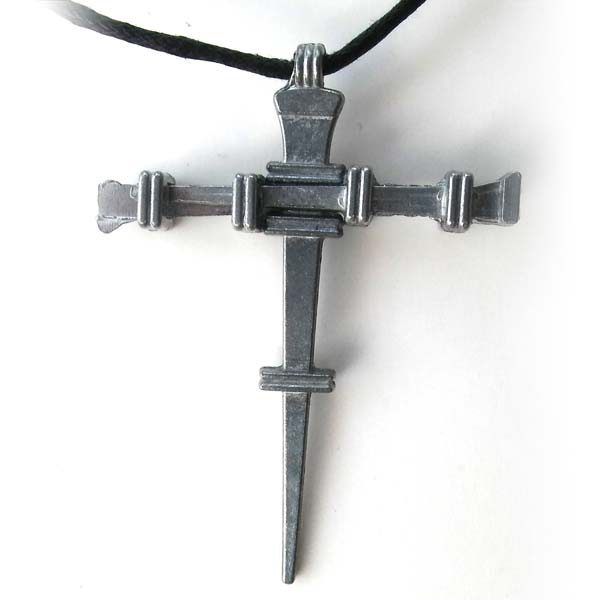 Water2Wine nail cross necklace